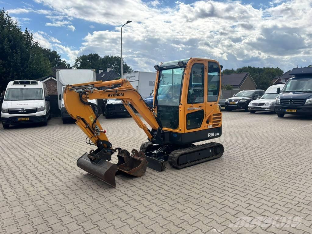 Hyundai Robex 18-9AK Mini ekskavatörler, 7 tona dek