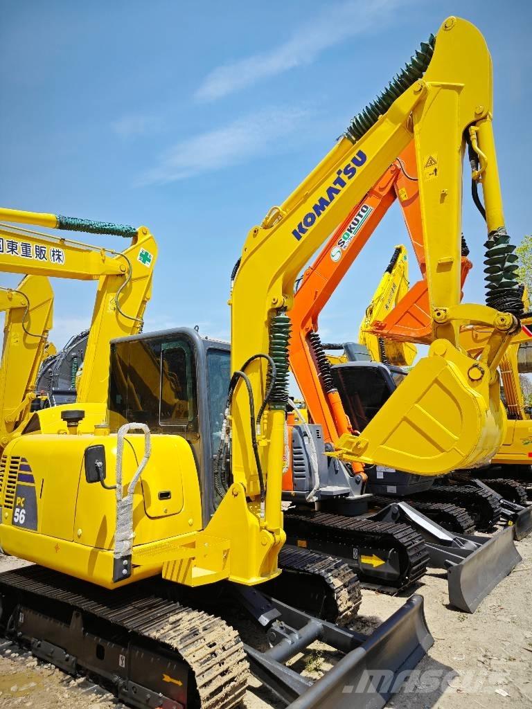 Komatsu PC 56-7 Mini ekskavatörler, 7 tona dek
