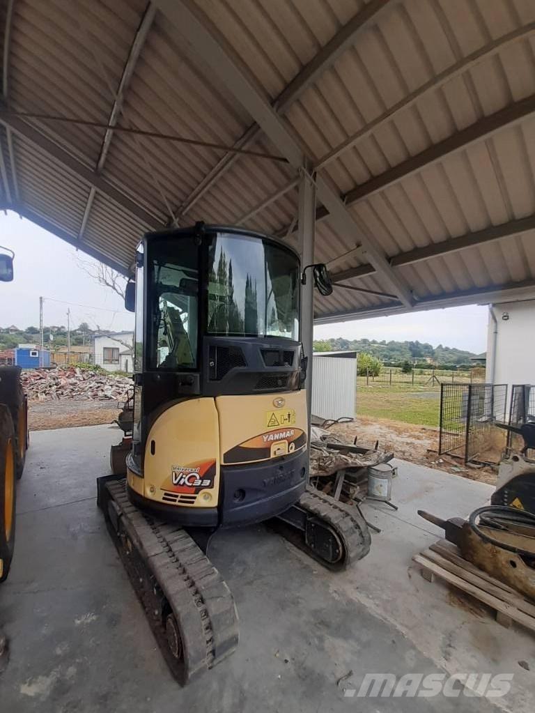Yanmar Vio 33 Mini ekskavatörler, 7 tona dek