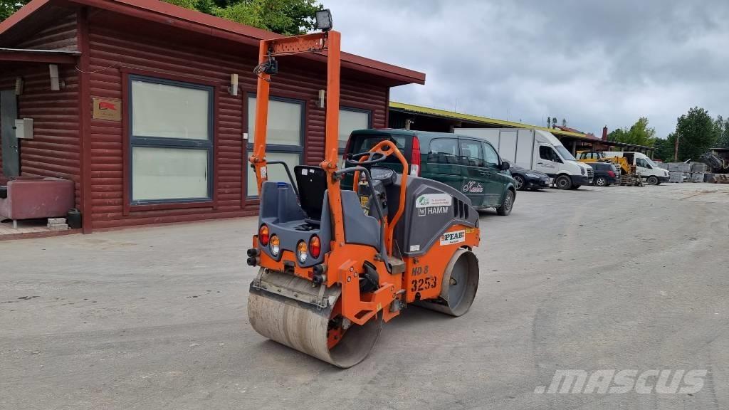 Hamm HD 8 VV Çift tamburlu silindirler