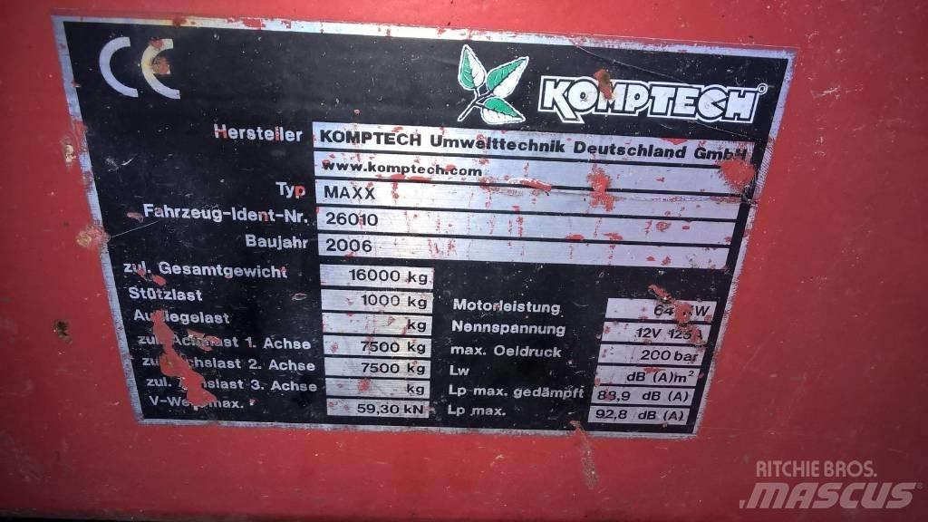 Komptech Maxx Gezer eleyiciler