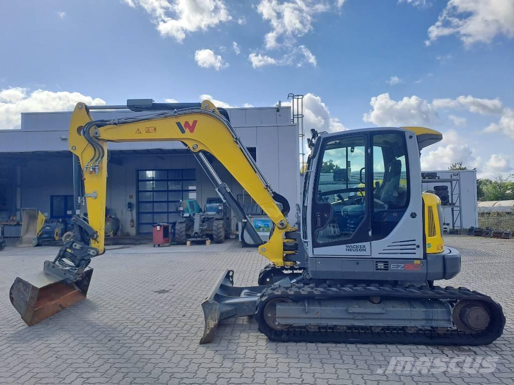 Wacker Neuson EZ80 Paletli ekskavatörler