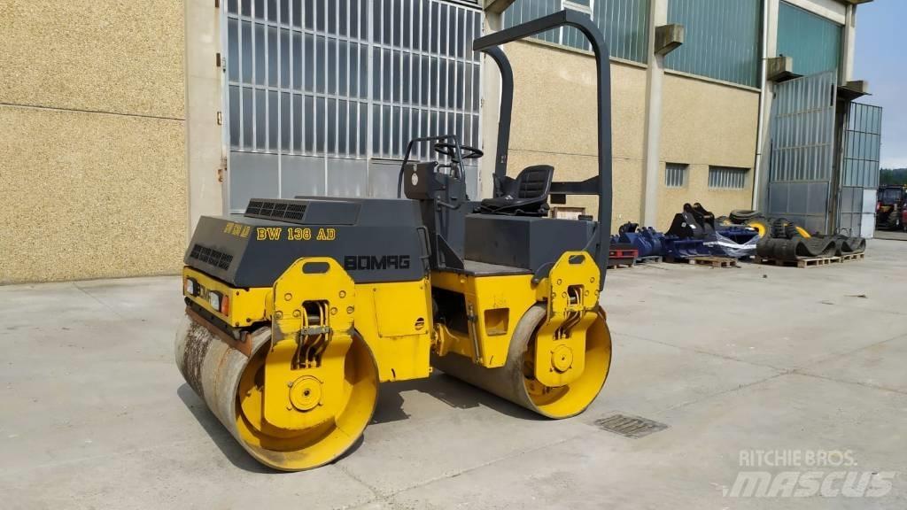 Bomag BW 138 AD Çift tamburlu silindirler