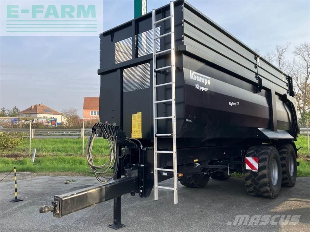 Krampe BigBody 750 Genel amaçli römorklar