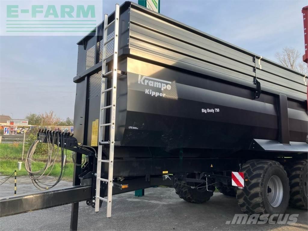 Krampe BigBody 750 Genel amaçli römorklar