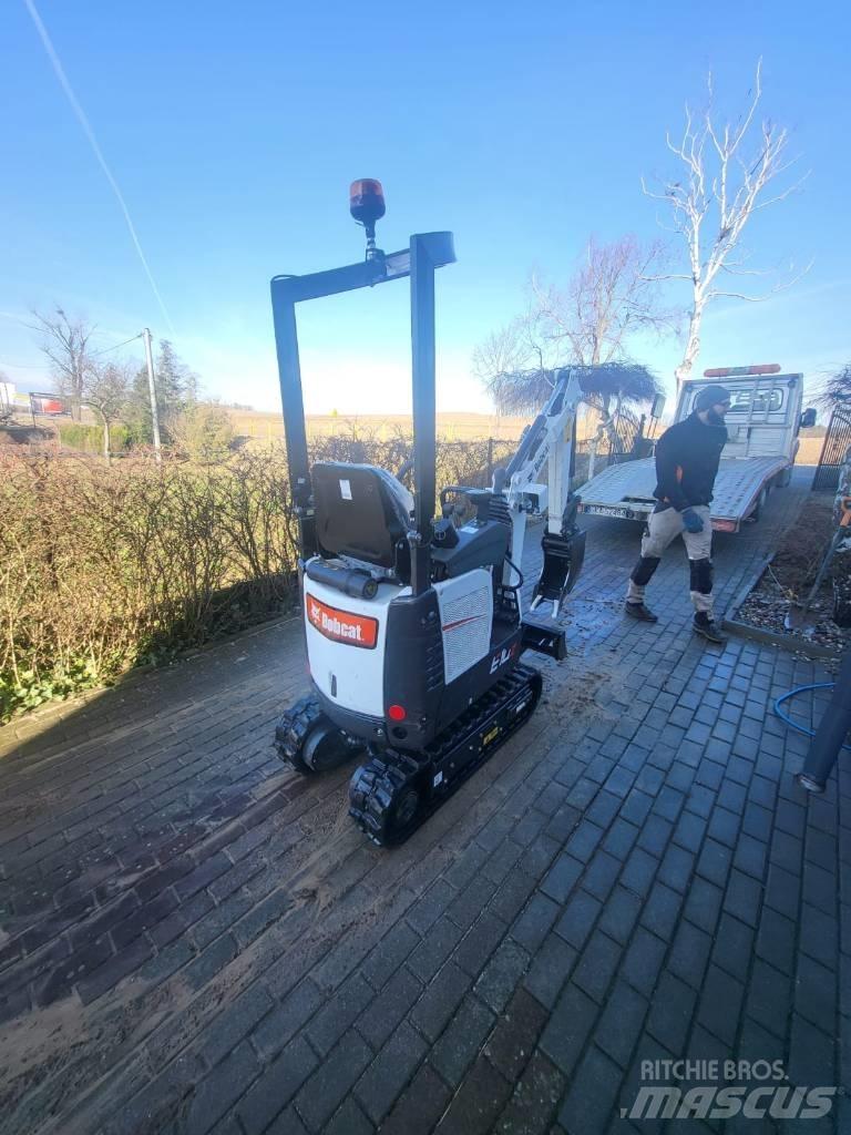 Bobcat E10z Mini ekskavatörler, 7 tona dek