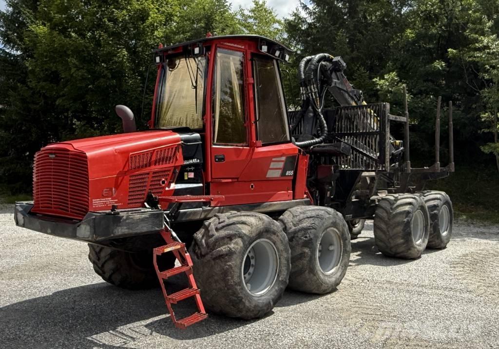 Komatsu 855 Tomruk yükleyici traktörler