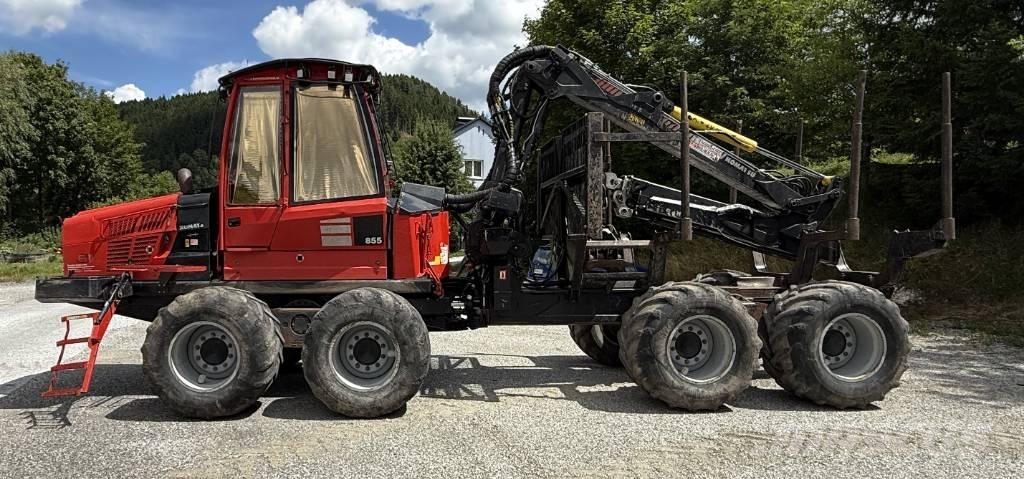 Komatsu 855 Tomruk yükleyici traktörler