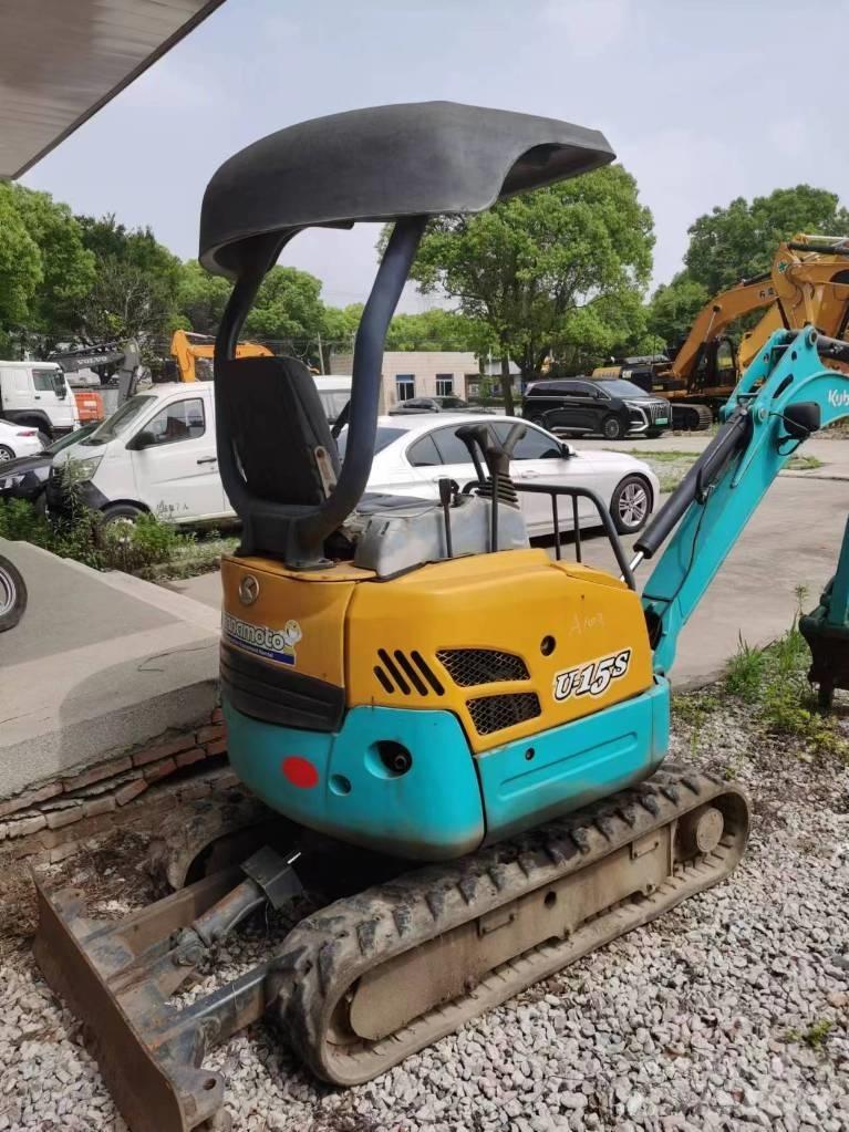 Kubota U 15 Mini ekskavatörler, 7 tona dek