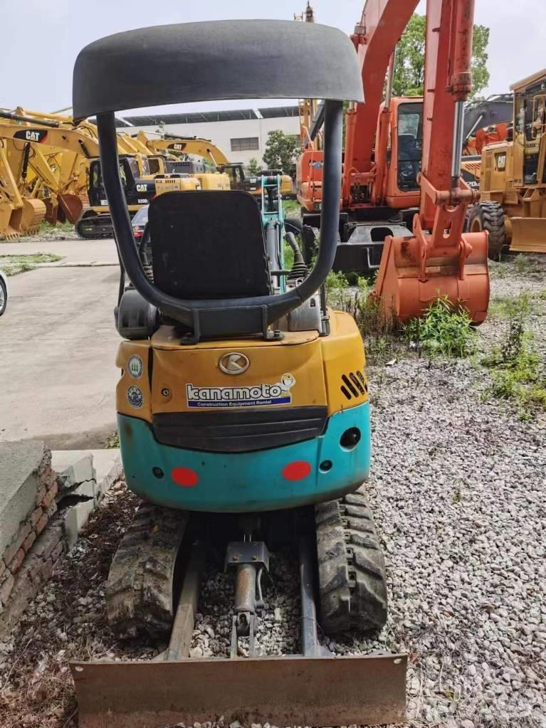Kubota U 15 Mini ekskavatörler, 7 tona dek