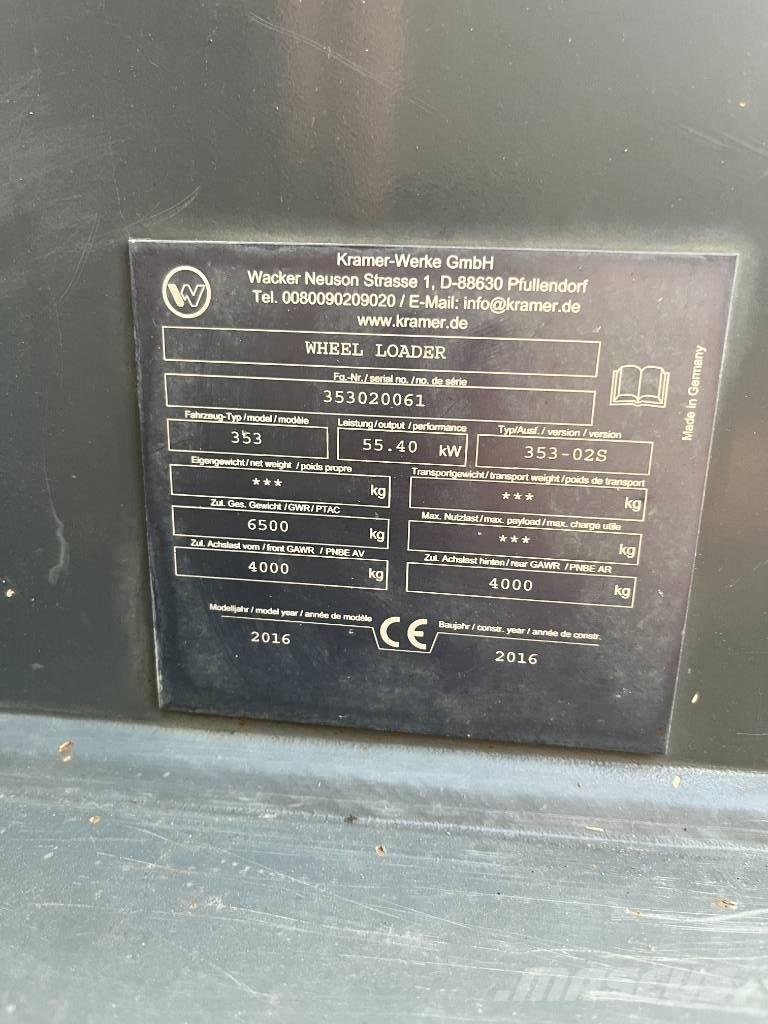 Kramer 5095 Tekerlekli yükleyiciler