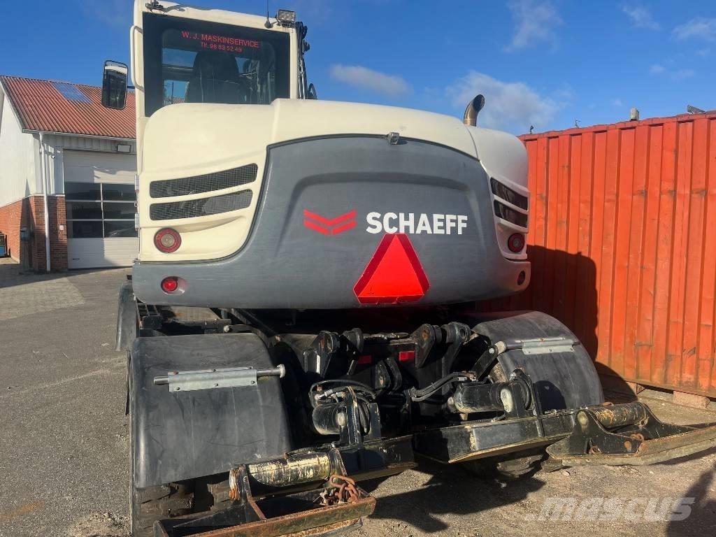 Terex TW 110 Lastik tekerli ekskavatörler