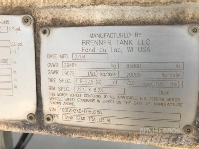 Brenner DOT 406 Tankerler