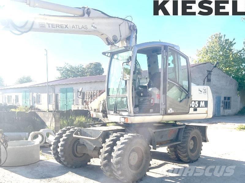 Atlas 1505 Lastik tekerli ekskavatörler