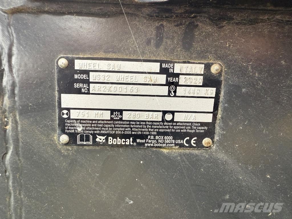 Bobcat WS 32 Diger parçalar