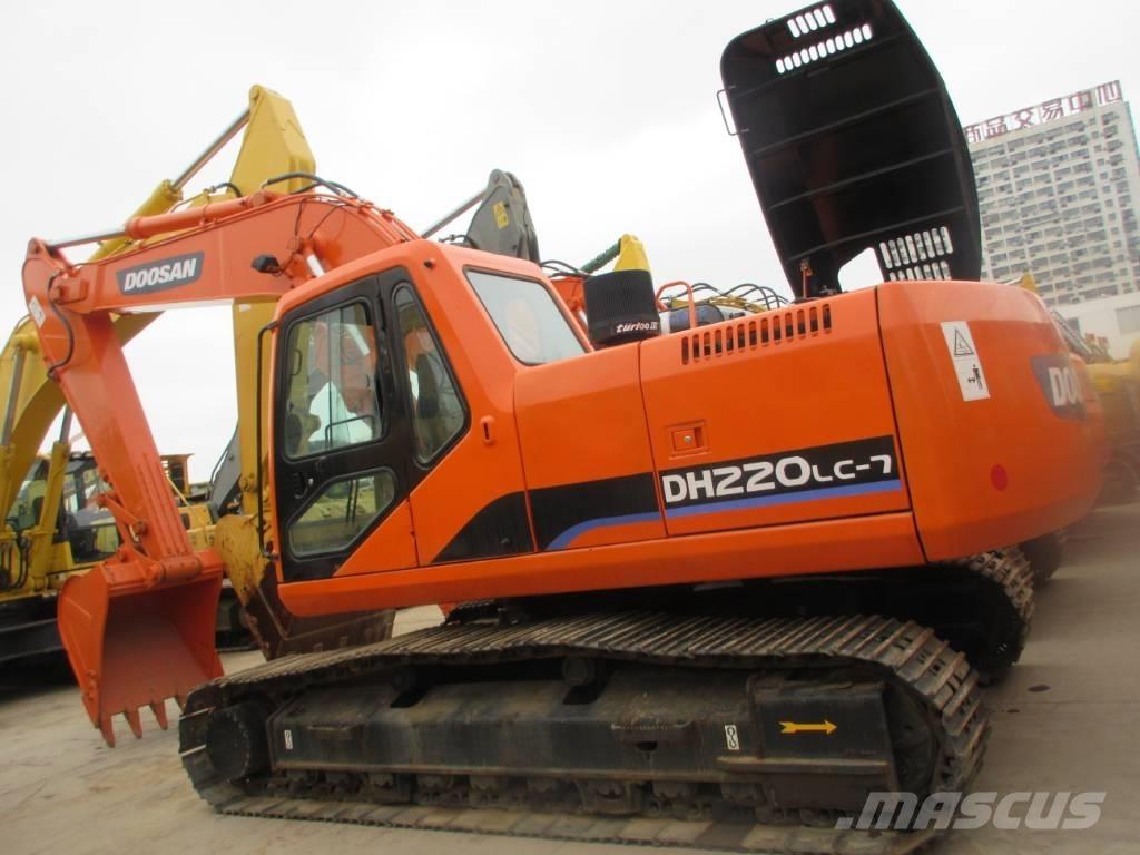 Doosan DH 220 LC-7 Paletli ekskavatörler