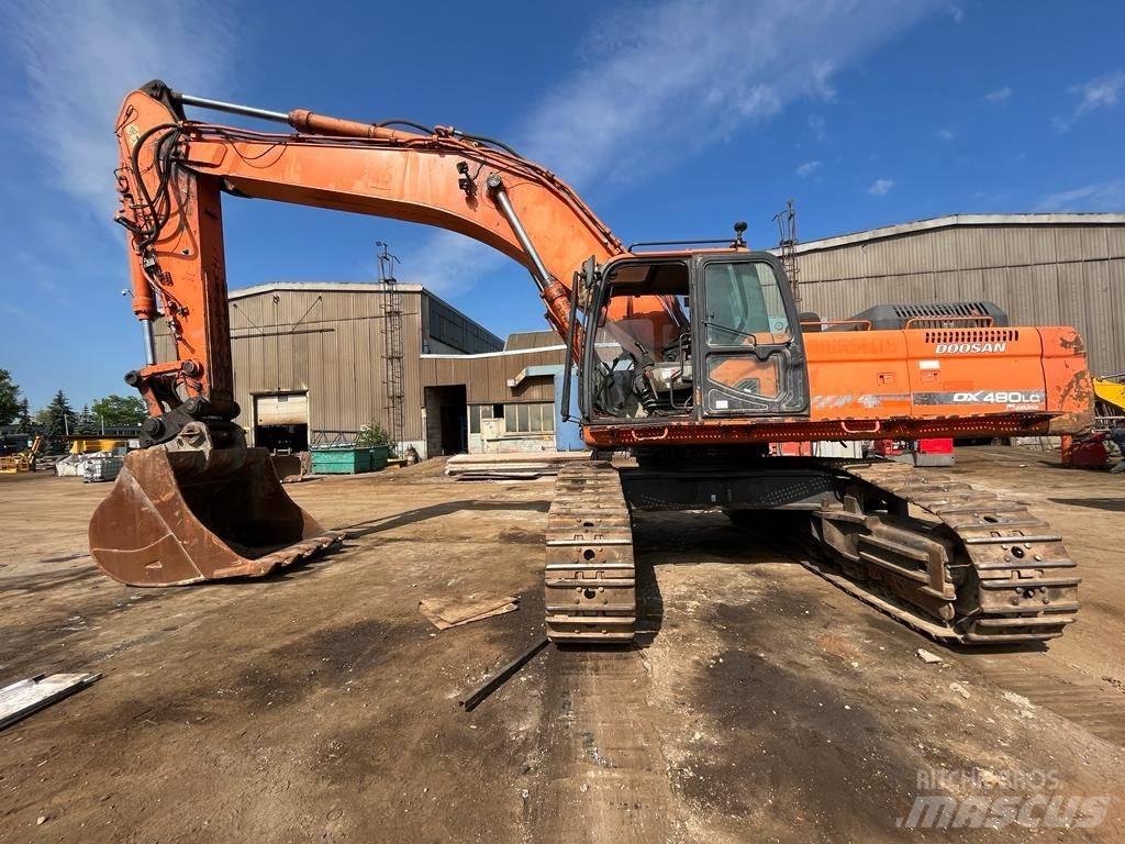 Doosan DX 480 LC Paletli ekskavatörler