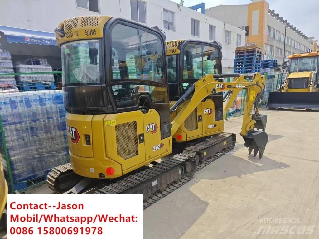 CAT 302CCR Mini ekskavatörler, 7 tona dek