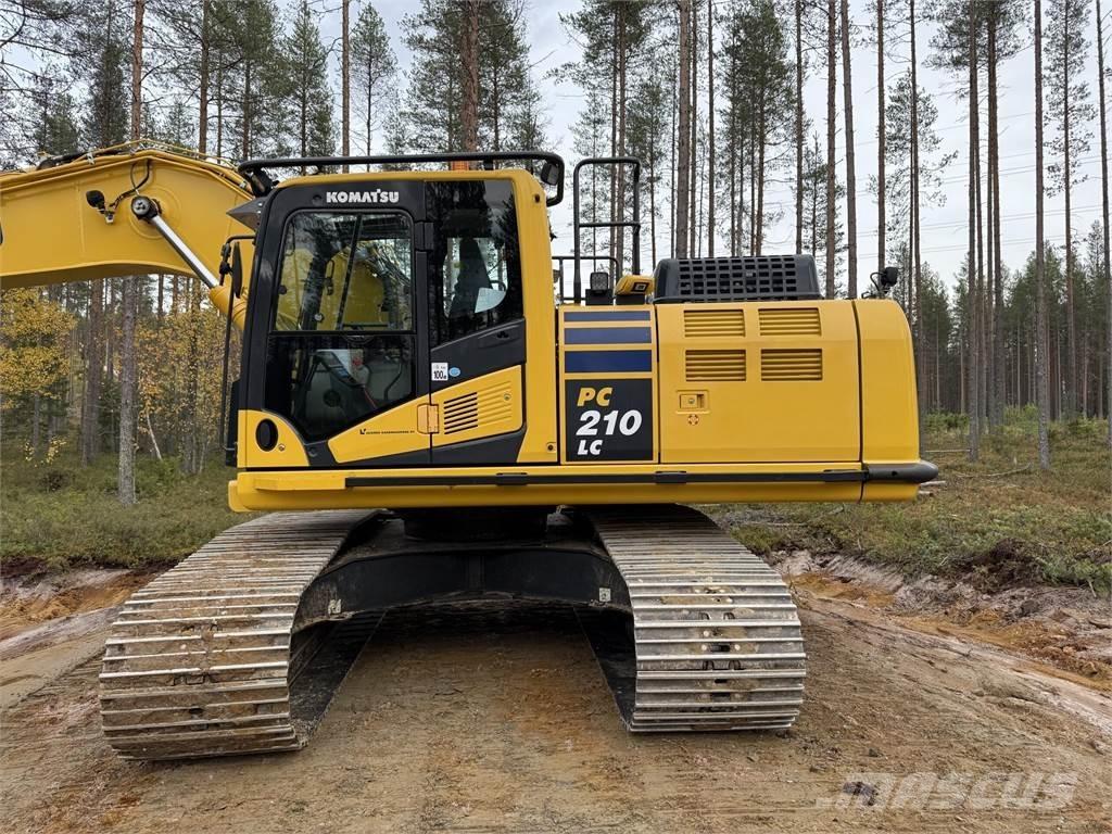 Komatsu PC 210 LC Paletli ekskavatörler