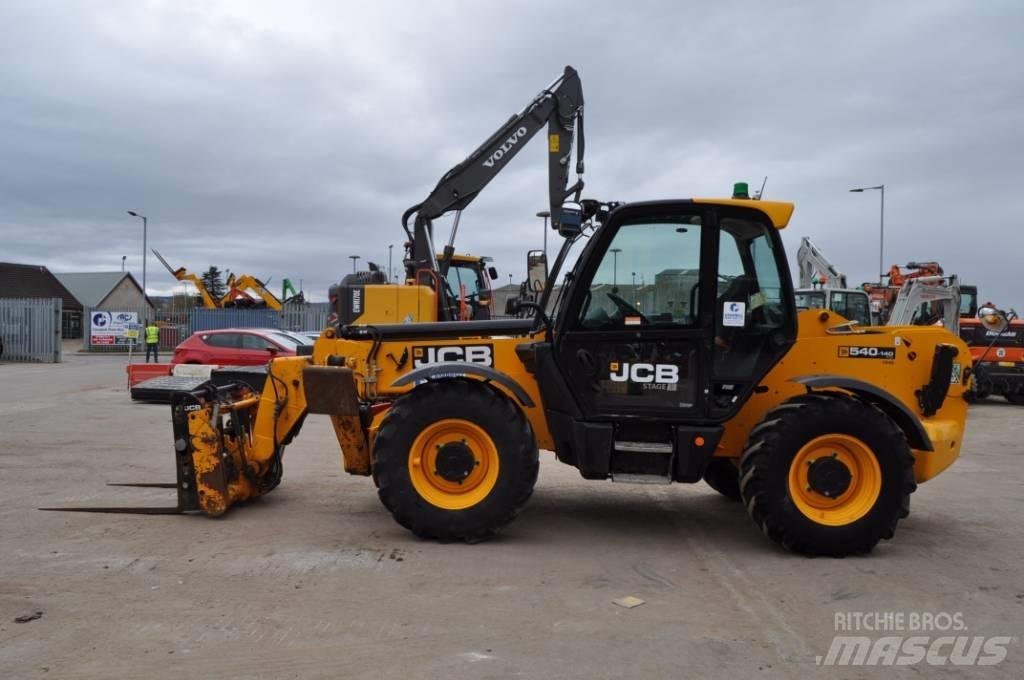 JCB 540-140 Teleskopik yükleyiciler