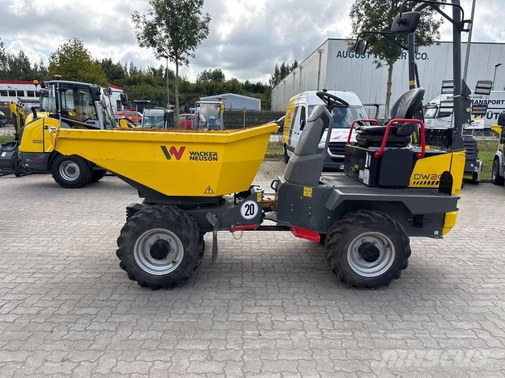 Wacker Neuson DW20 Belden kirma kamyonlar