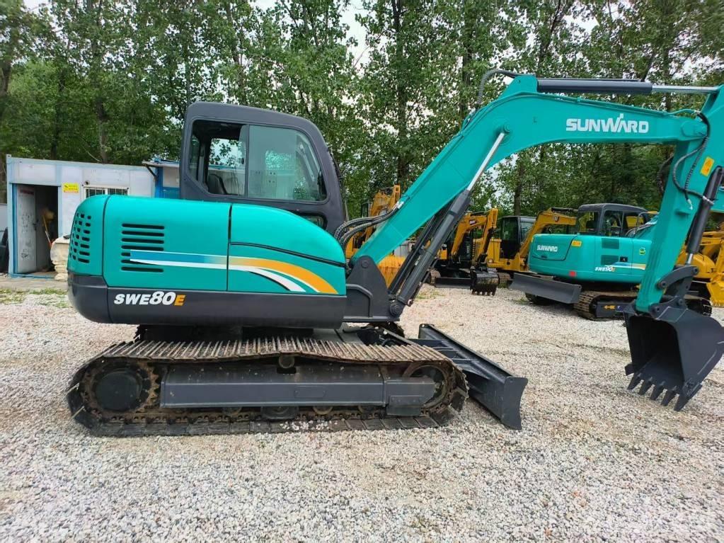 Sunward SWE 80H Mini ekskavatörler, 7 tona dek