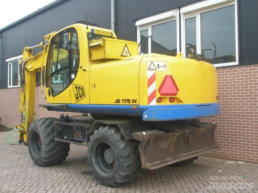 JCB JS175W Lastik tekerli ekskavatörler
