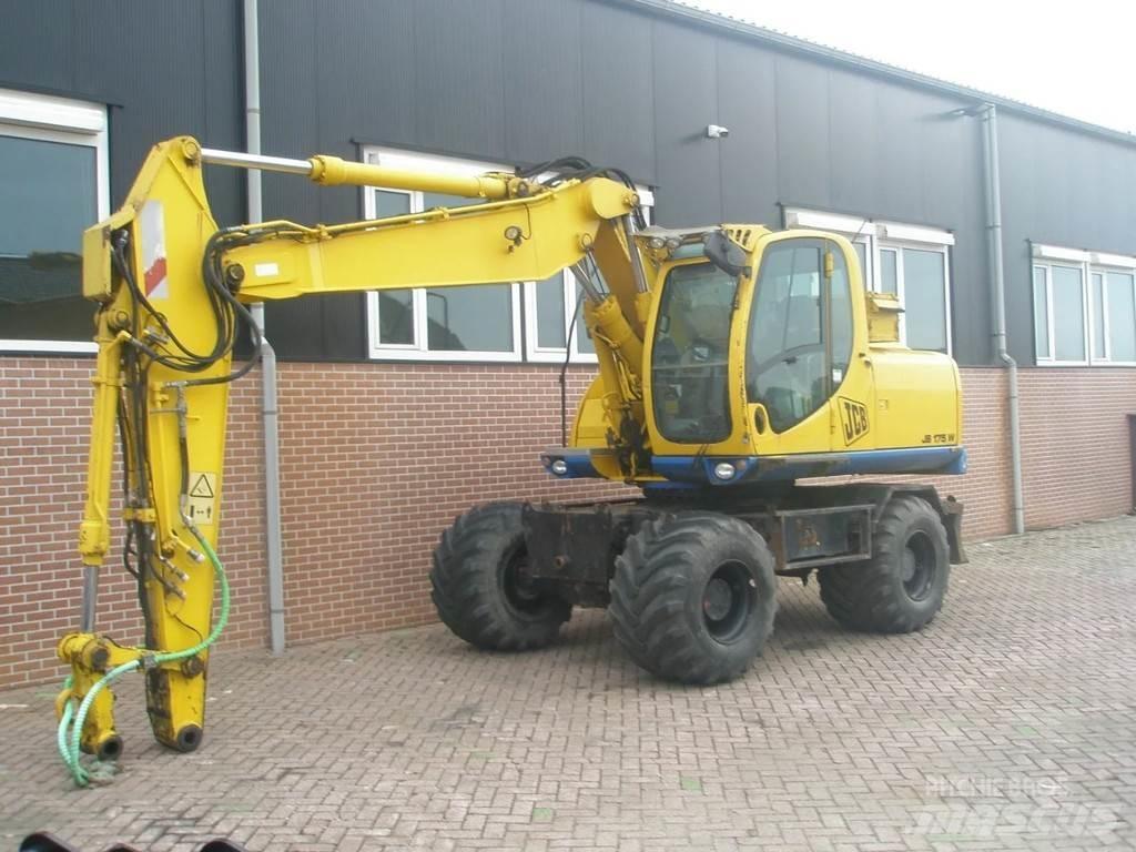JCB JS175W Lastik tekerli ekskavatörler