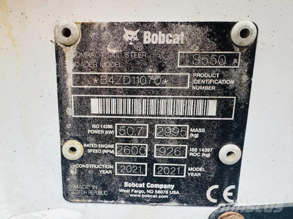 Bobcat S 550 Skid steer loderler