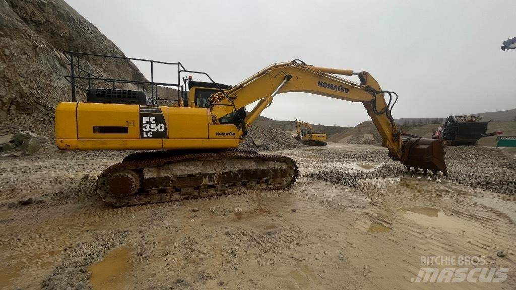 Komatsu PC 350-8 Paletli ekskavatörler