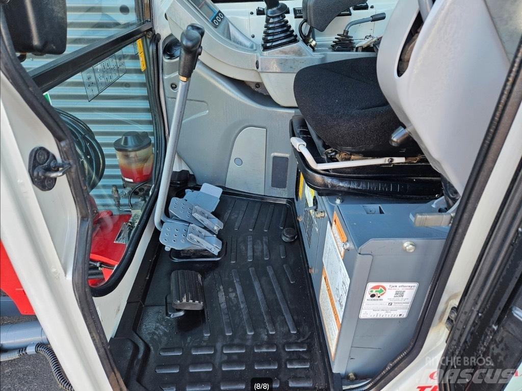 Takeuchi TB 225 Mini ekskavatörler, 7 tona dek