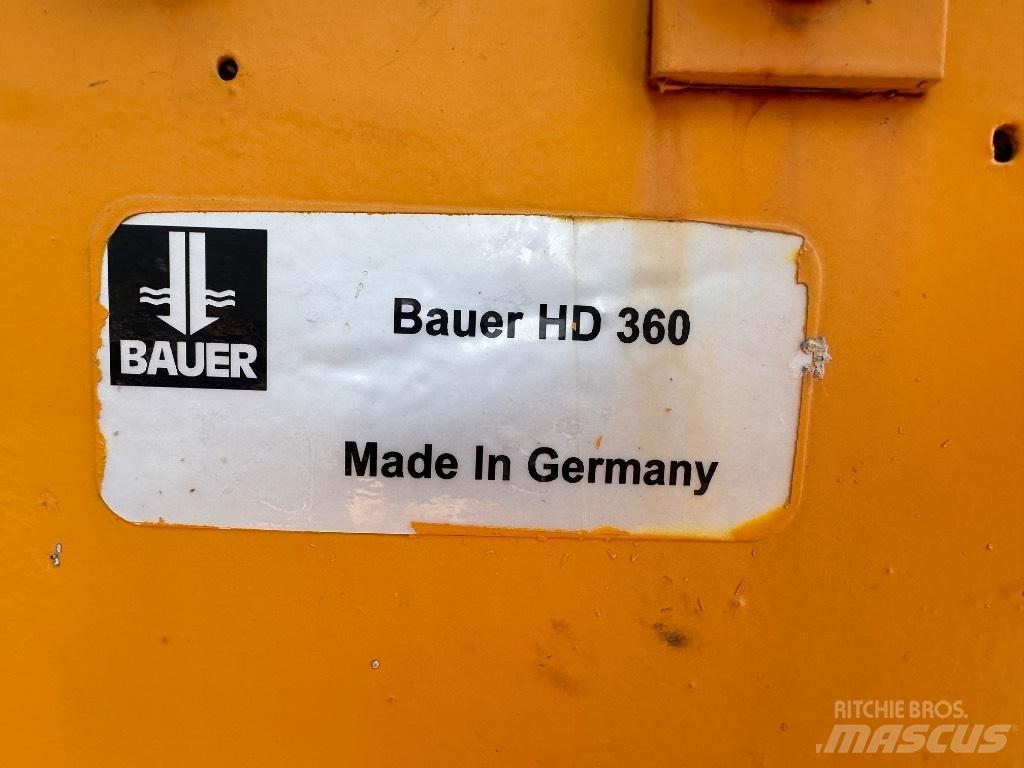 Bauer BV 1300 Gövde osilatörleri