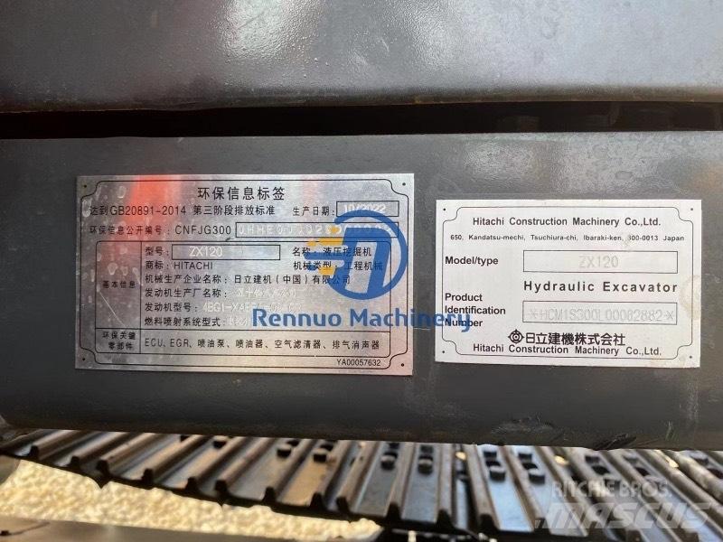 Hitachi ZX 120 Paletli ekskavatörler