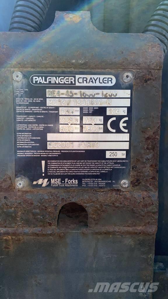 Palfinger F3-203 PX Dizel forkliftler