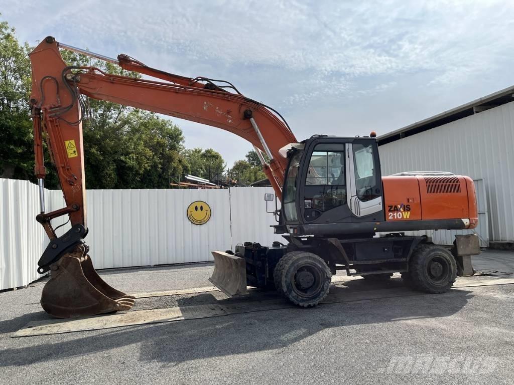 Hitachi ZX210W-3 Lastik tekerli ekskavatörler