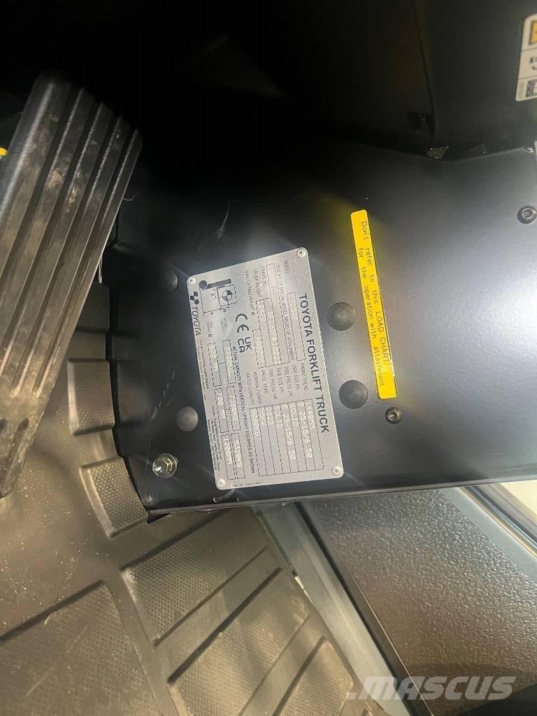 Toyota 8 FD 80 F Dizel forkliftler