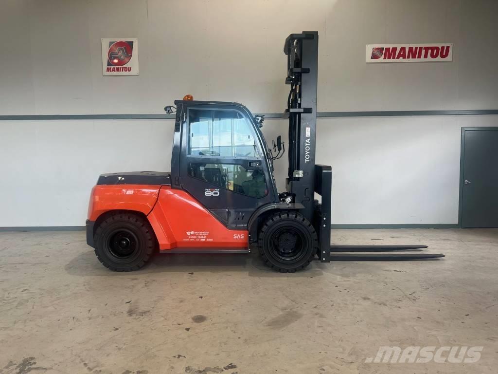 Toyota 8 FD 80 F Dizel forkliftler