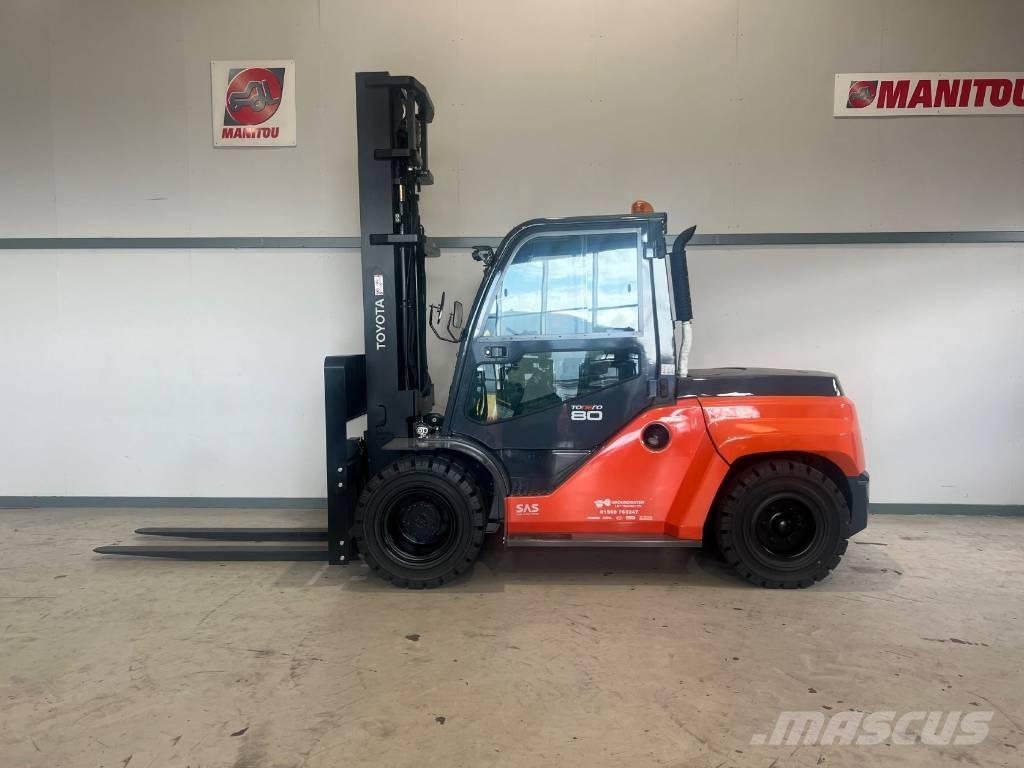 Toyota 8 FD 80 F Dizel forkliftler