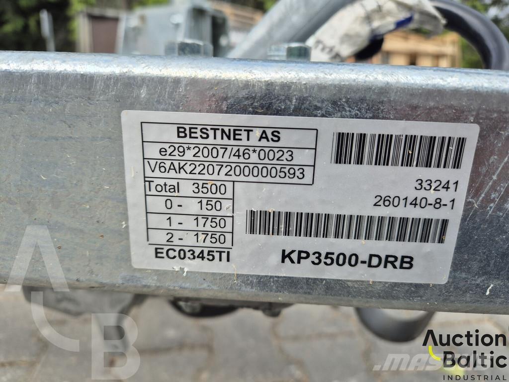  Tiki KP3500-DRB Perdeli yari çekiciler