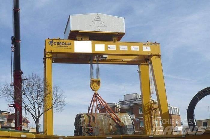  CIMOLAI RGC500Ton Köprü ve Portal Vinçler