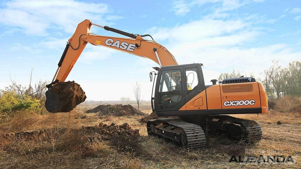 CASE CX 300 C Paletli ekskavatörler