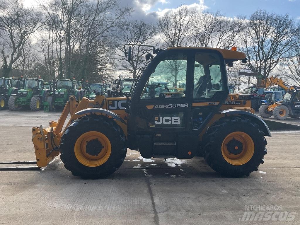 JCB 538-60 Tarimsal teleskopik yükleyiciler