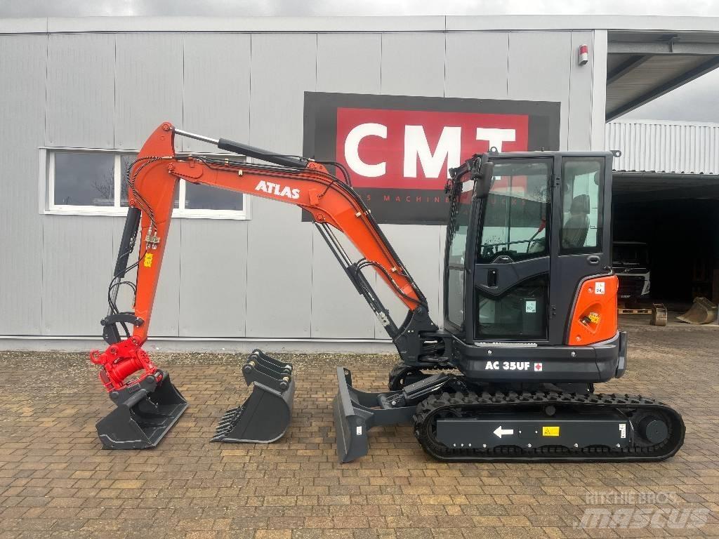 Atlas AC 35 UF Mini ekskavatörler, 7 tona dek