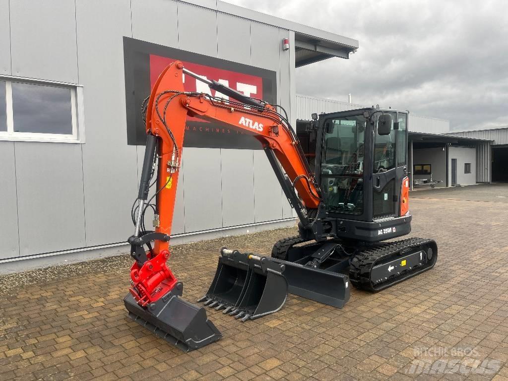 Atlas AC 35 UF Mini ekskavatörler, 7 tona dek