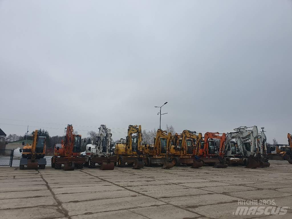 Wacker EW100 Lastik tekerli ekskavatörler