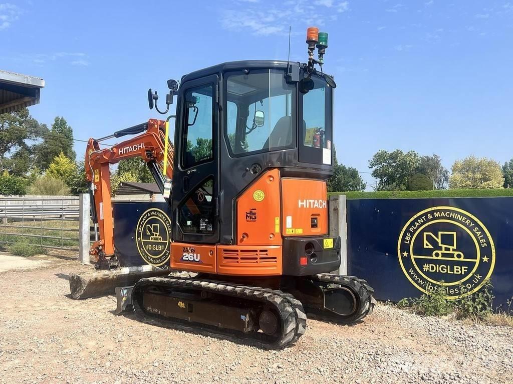 Hitachi ZX26U Özel ekskavatörler