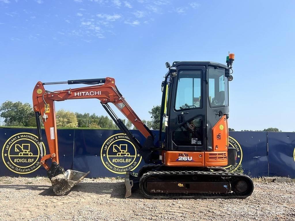 Hitachi ZX26U Özel ekskavatörler