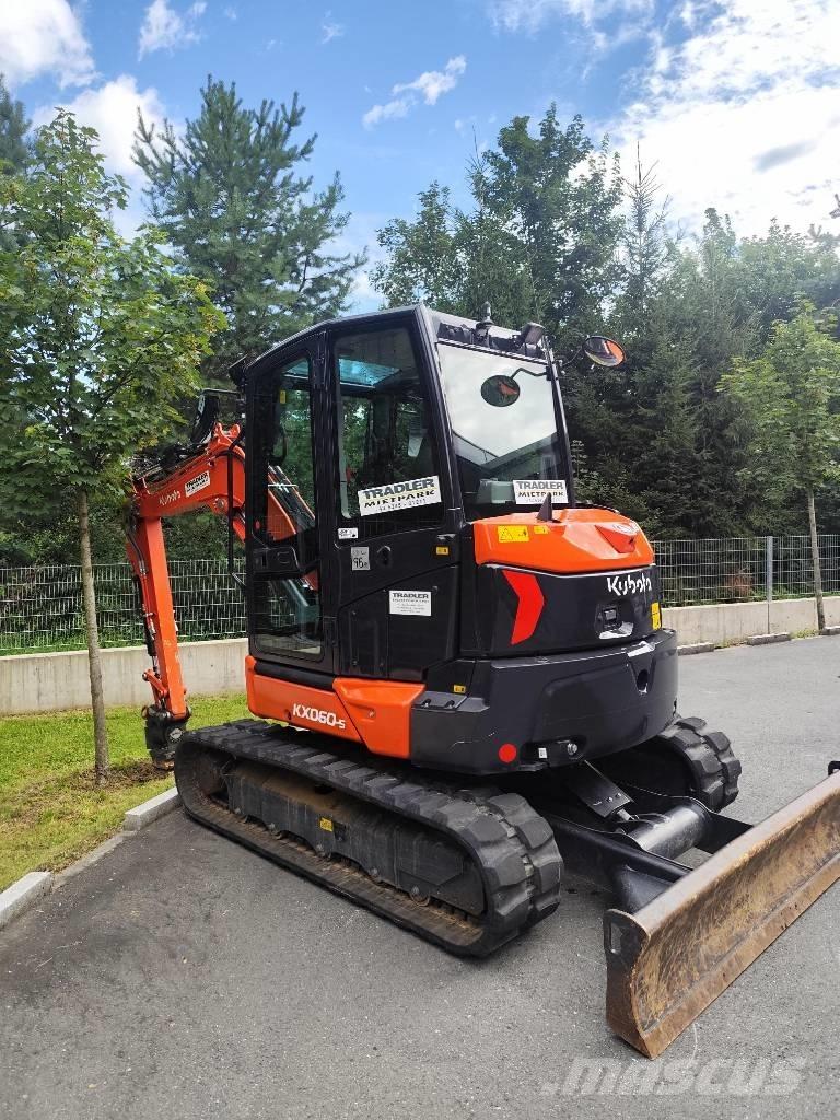 Kubota KX 060-5 Mini ekskavatörler, 7 tona dek