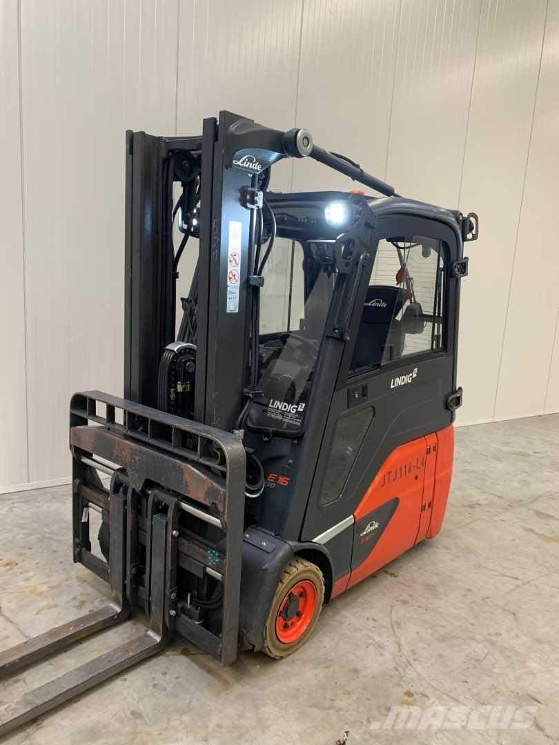 Linde E16 Elektrikli forkliftler