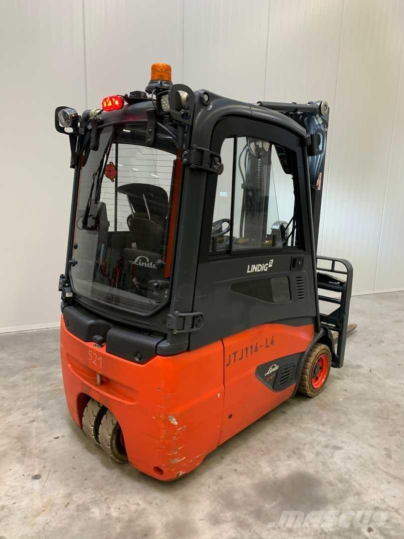 Linde E16 Elektrikli forkliftler
